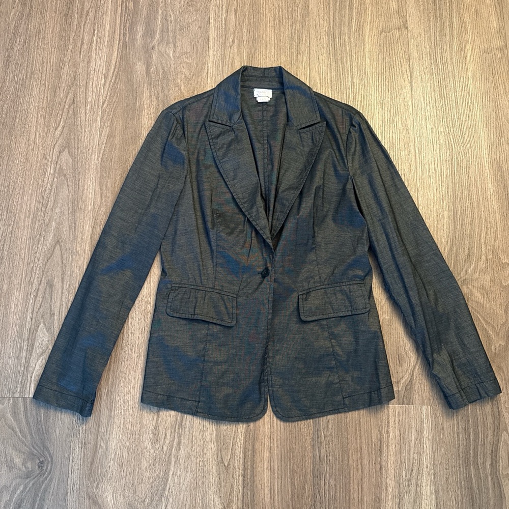 Transit par such Black/ charcoal Women's Blazer - Single-Button Tailored Jacket